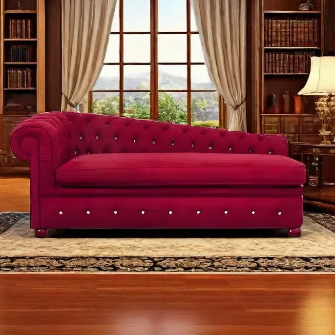 Chaise longue de loisir Neoclassical Home, Orienté à gauche (vu de face)