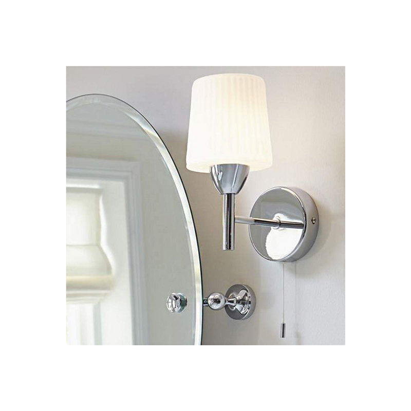 Faraid Stainless Steel Armed Sconce