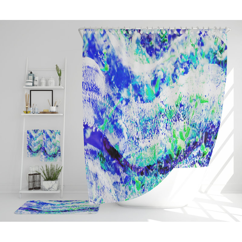 Nataliemarie Polyester Shower Curtain Set
