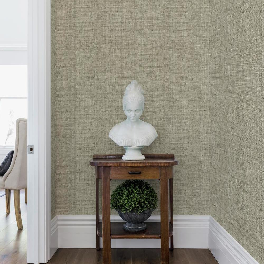 Benni Modern Abstract Wallpaper, Greige