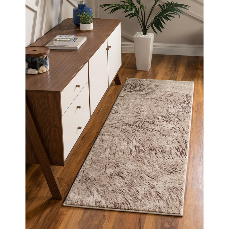 Bartels Abstract Indoor Rug, Runner 2' x 6'