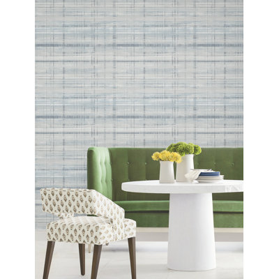 Papier peint strié bleu Vanish Point