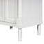 Meuble-lavabo de salle de bain avec lavabo supérieur, armoire de rangement moderne à 2 niveaux