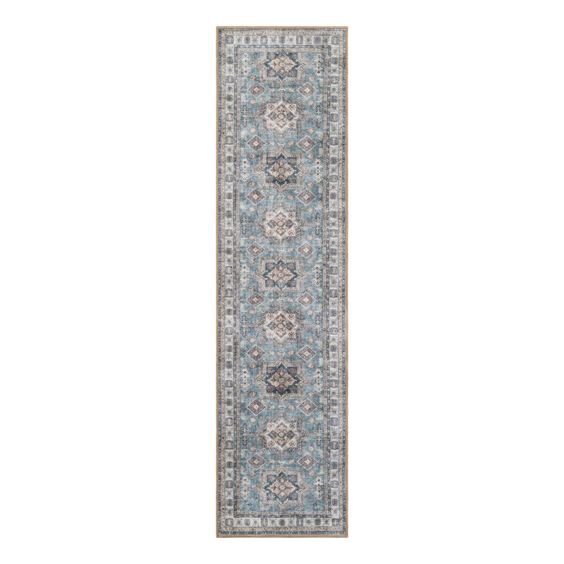 Marquavius Performance Chenille Floral Indoor Rug, Runner 2' x 8'
