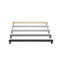 Ribbed Bar / Handle Pull with Fluted Stems-834635896-854159880