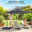 295cm Cantilever Parasol-408070752