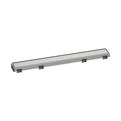 Hansgrohe RainDrain Match Trim Zero/ Tile 23 5/8" with Height Adjustable Frame