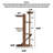 Multi-Functional Solid Wood Cat Tree
