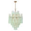 Lustre en laiton vieilli 16 lumières Michailo-1858880361
