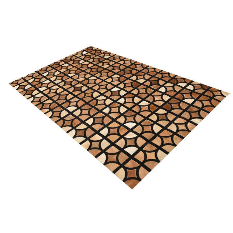 Tapis brun Ortega