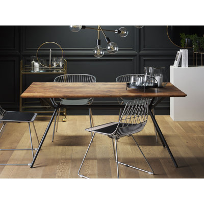 Hermangomez Metal Base Dining Table