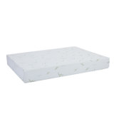 8" Memory Foam Mattress, Rayon From Bamboo Design Jacquard Fabric Cover, Breathable Bed Mattresses, Flex Support Base Foam
