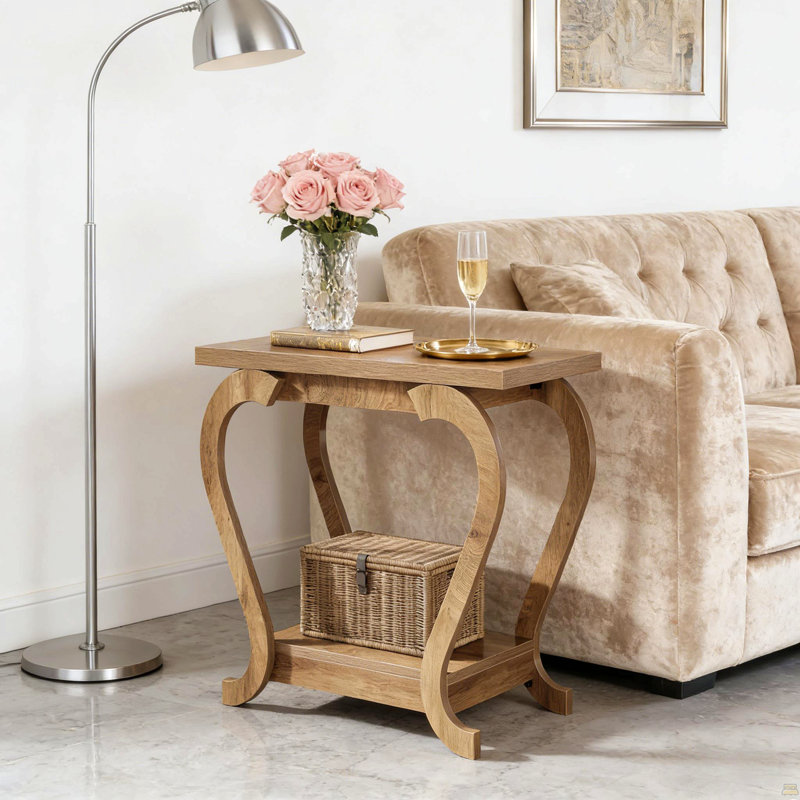 Accent Side Table,2-Tier Coffee Table,End Table