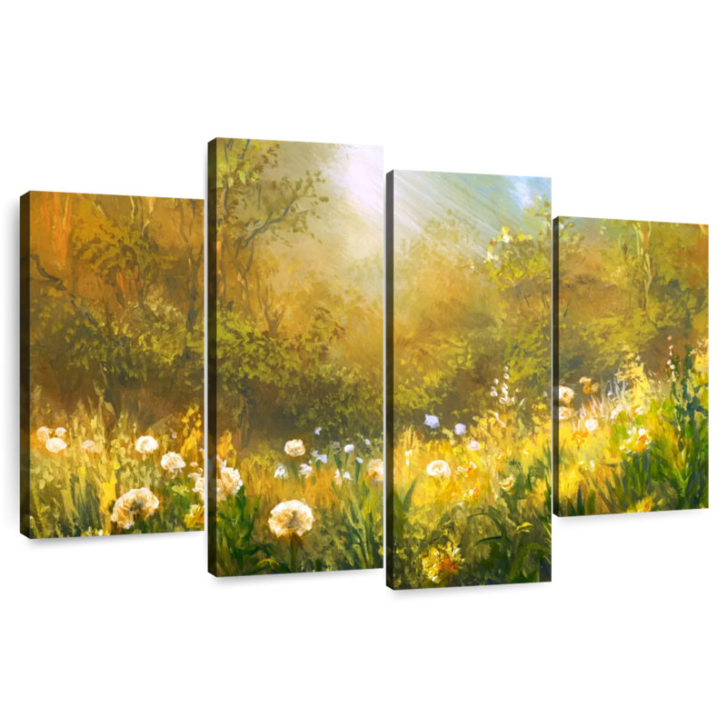 Harnek Dandelion Field, 22" H x 36" W