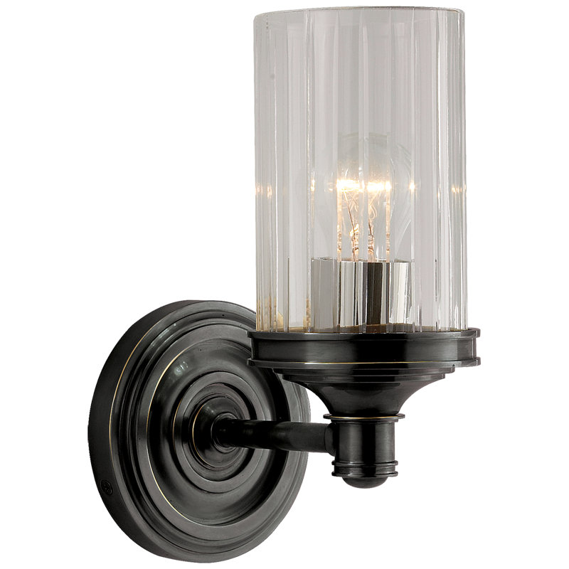 Alexa Hampton Ava Single Sconce, Bronze