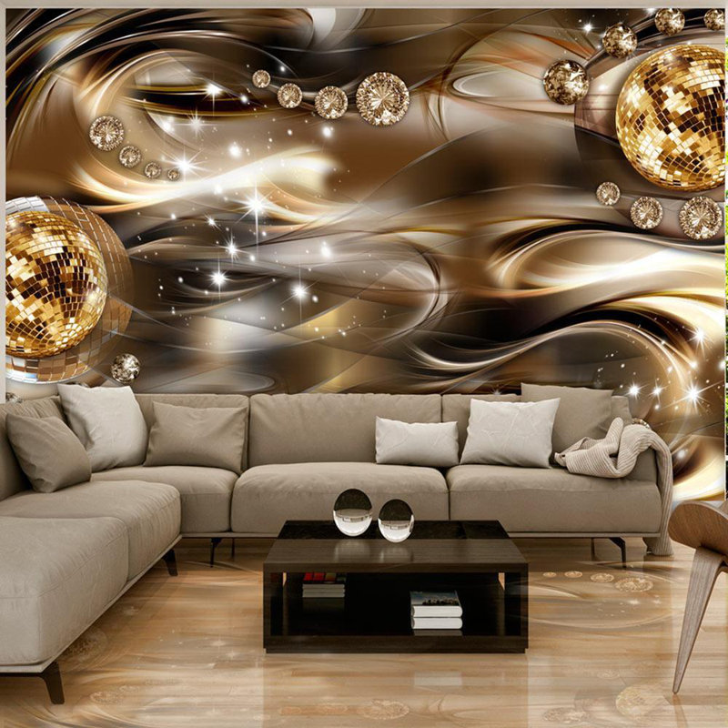 Murale espace disco, L 4,58 pi x l 6,5 pi