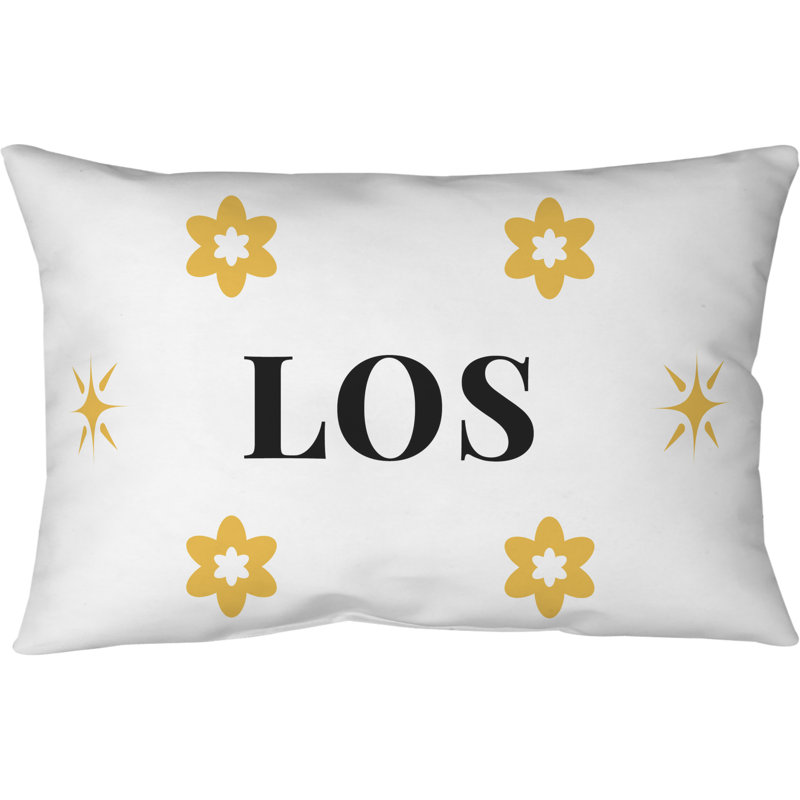 LA Purple Gold White Microfiber Body Pillow 20 inch x 54 inch