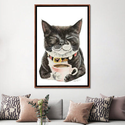 " Purrfect Morning " Painting