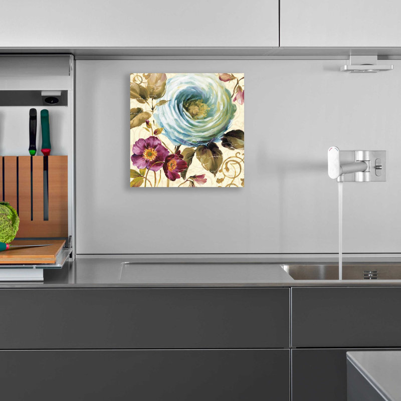 «Victorias Dream I» par Lisa Audit, art mural en verre acrylique, H 12 po x l 12 po x P 0,13 po