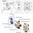 Pressure-Balanced (Temperature And Volume) Complete Shower System with Rough in-Valve