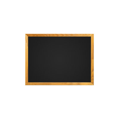 AARCO Black Chalkboard Solid Wood Chalkboard