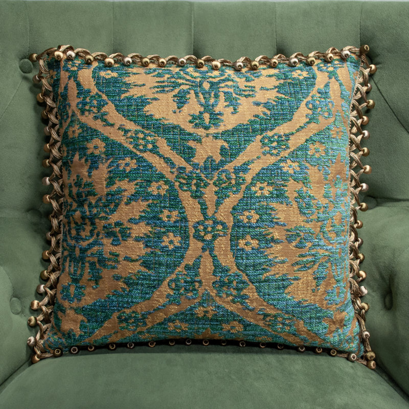 Chenille Reversible Throw Pillow, 18" x 18"