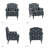 Mooresville 30" Traditional Upholstered Armchair with Camelback and  Solid Wood Legs-86179077