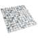 Strawberry Fields 11-5/8" x 11-5/8" Porcelain Mosaic Floor and Wall Tile