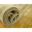 Tapis de la surface en laine de couloir 5 pi 3 po x 29 pi 1 po one-of-kind noué la crème Huntingdon