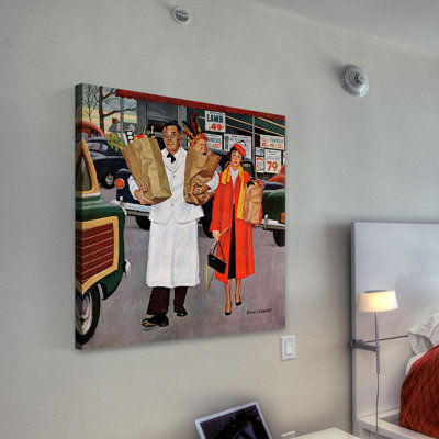 « sack full of difficulté » par richard sargent, reproduction d’art sur toile tendue