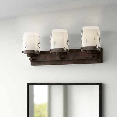 Éclairage pour meuble-lavabo 3 lumières Aahaan