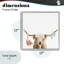 Highland Cow Baby Boy, giclée encadrée, conception par Ali Lynne-878498489-878498488