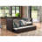Faux Leather Upholstered Daybed with Trundle-661026167