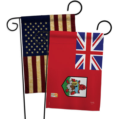 Double Sided 18.5'' H x 13'' W Polyester Garden Flag