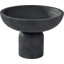 Handcarved Mango Wood Bowl with Raised Base-2135218167