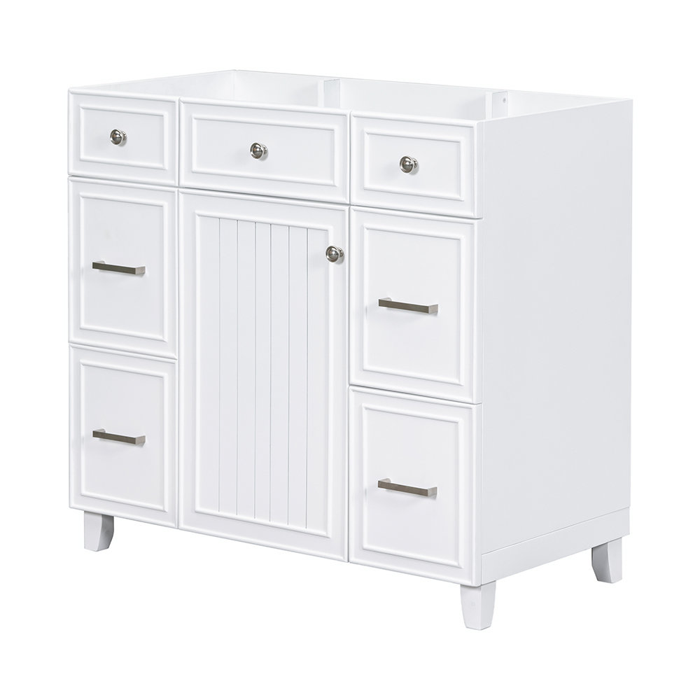 House of Hampton® Josyah Single Bathroom Vanity Base Only | Wayfair