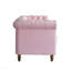 Canapé en velours de couleur rose pour salon 84,65 pouces-1551885945