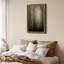 Art mural vintage rétro encadré pour chambre à coucher - 26 po x 36 po brun-1197182073
