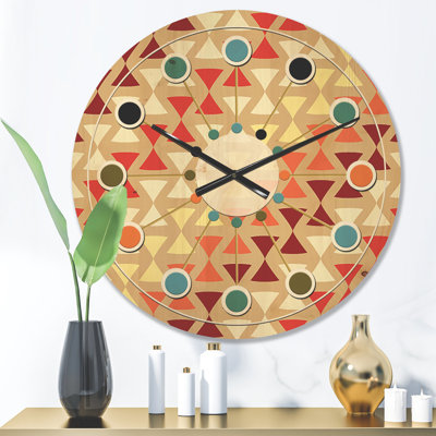 Horloge murale Triangular Design