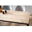 120 cm Acacia Rectangular Wood Top Dining Table with Iron Base