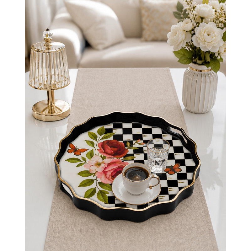Plateau, White/Multicolor, Floral 5