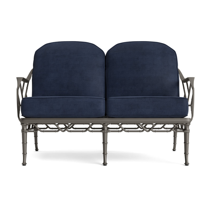 Calcutta Outdoor 2 - Seat Loveseat, Fusion Neptune, Mica