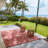 Reyn Spooner Oahu Red Beige Totum Checkered Tropical Flatweave Indoor/Outdoor Area Rug-1758035989