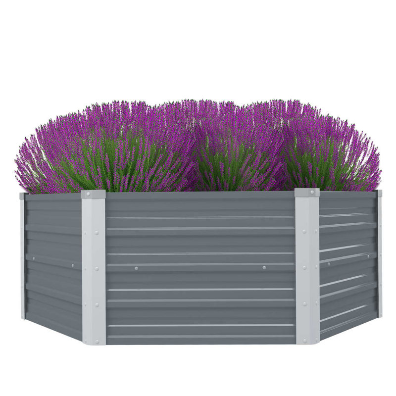 Laurist Metal Raised Garden Bed