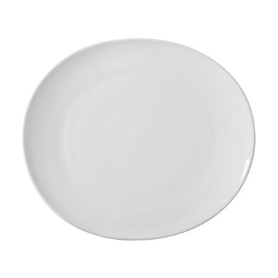 Assiette plate ovale 11 po Royal