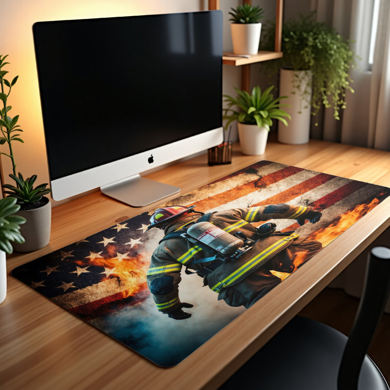 Polyester Desk Pad, 31.5x15.5