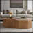 Fluted Hexagon Coffee Table