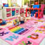 Tapis pour enfants avec motifs d'animaux ABC-119262625
