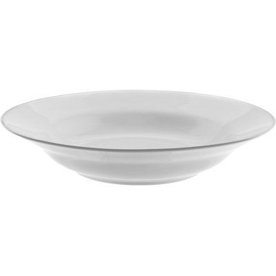 Badillo Silver Line 10 oz. Rim Soup Bowl