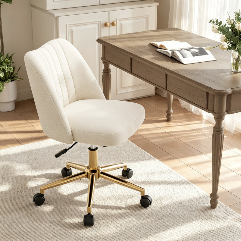 Chaise de bureau Modern, Beige